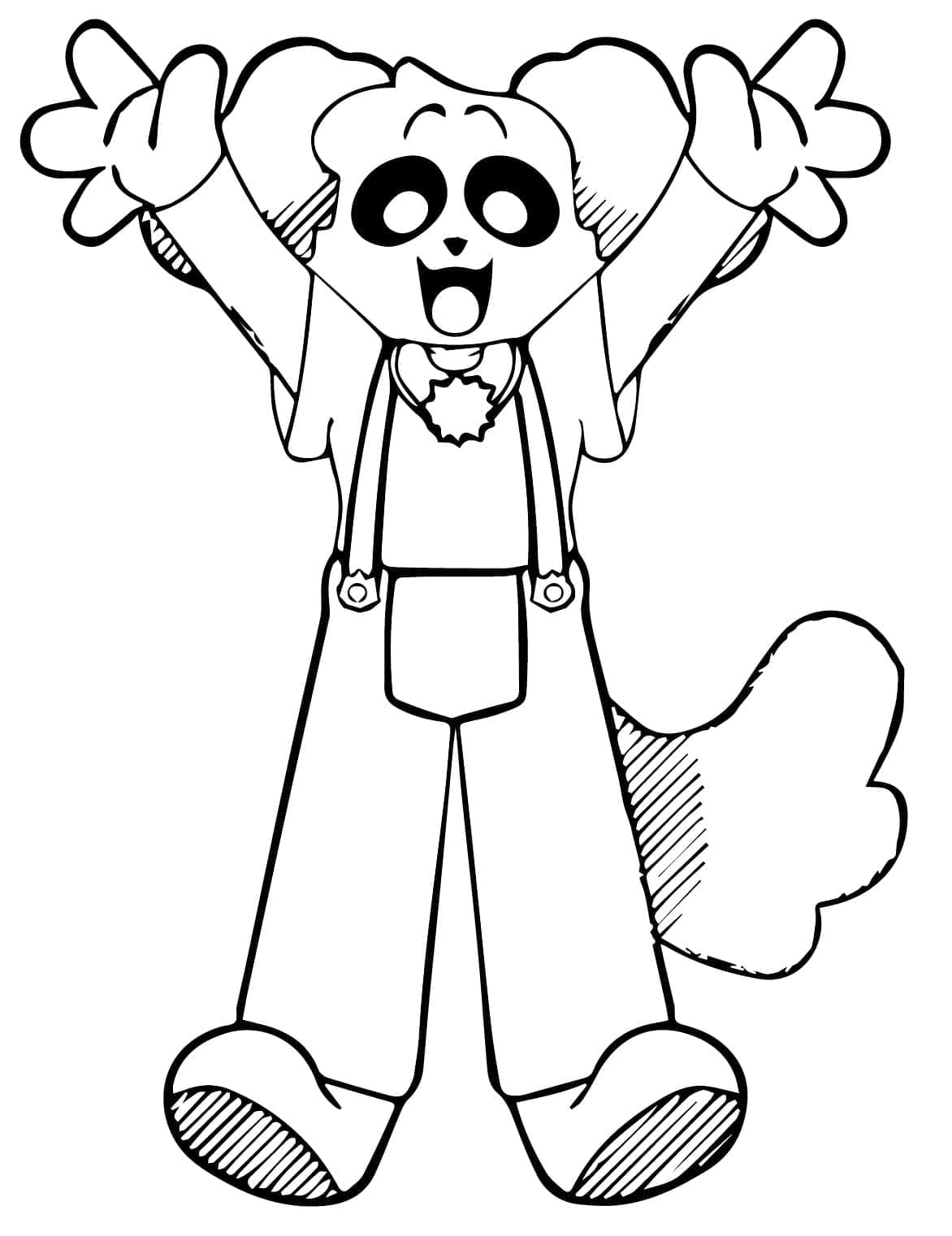 Desenho de Dogday Grátis para Crianças para Colorir