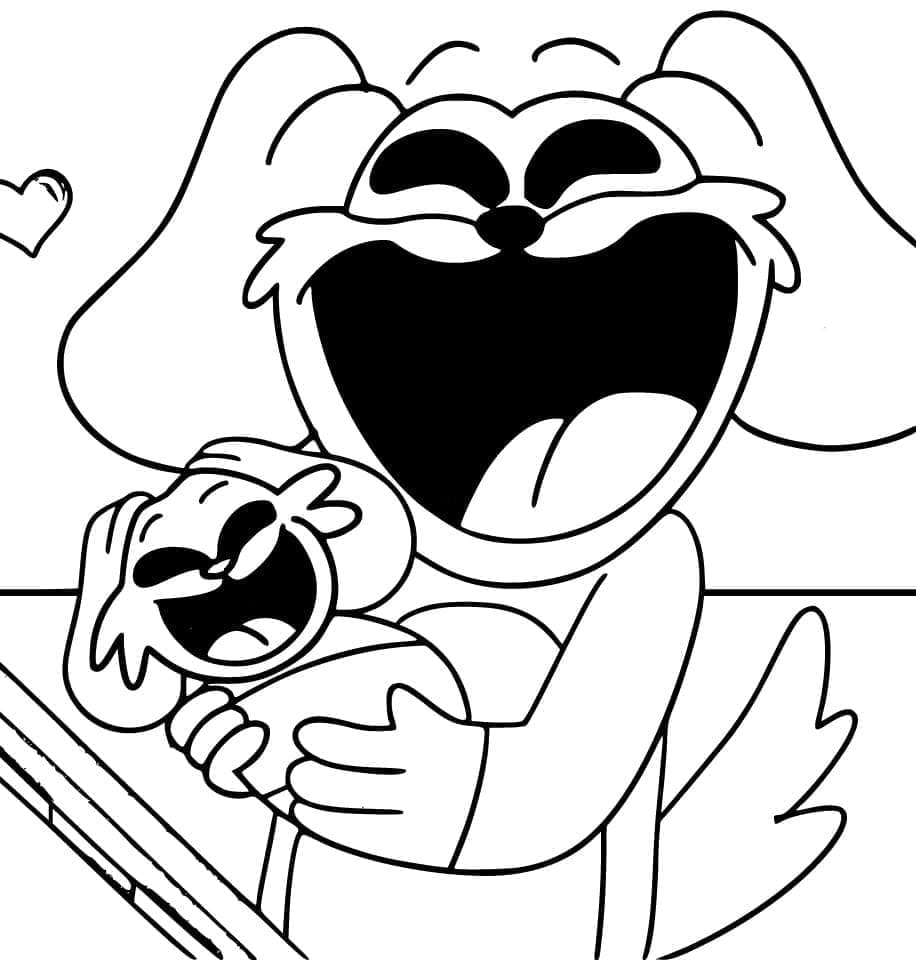Desenho de Dogday Imprimivel Grátis para Colorir