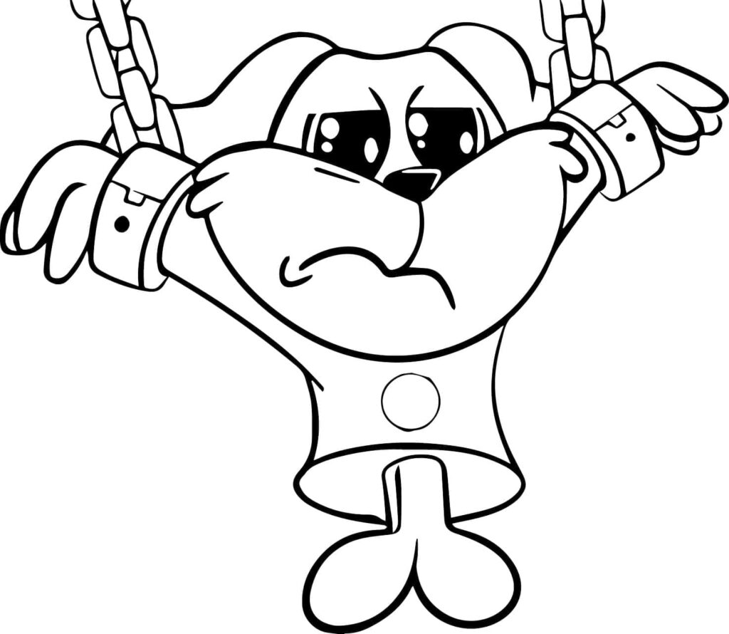 Desenho de Dogday para Crianças de 1 Ano para Colorir