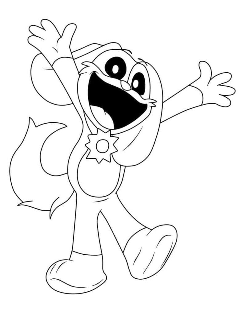 Desenho de Dogday para Crianças de 4 Ano para Colorir