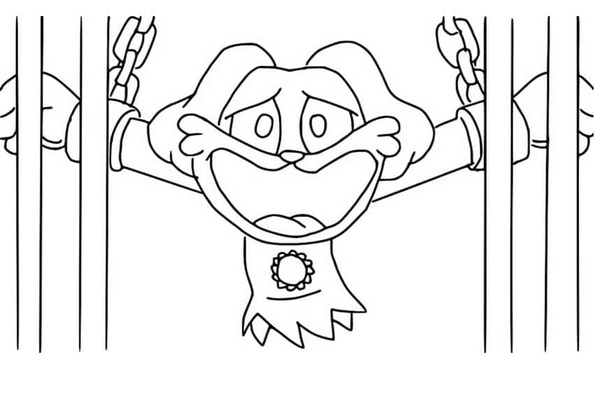 Desenhos de DogDay para Colorir