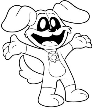 Desenho de Imprimível Dogday para Colorir