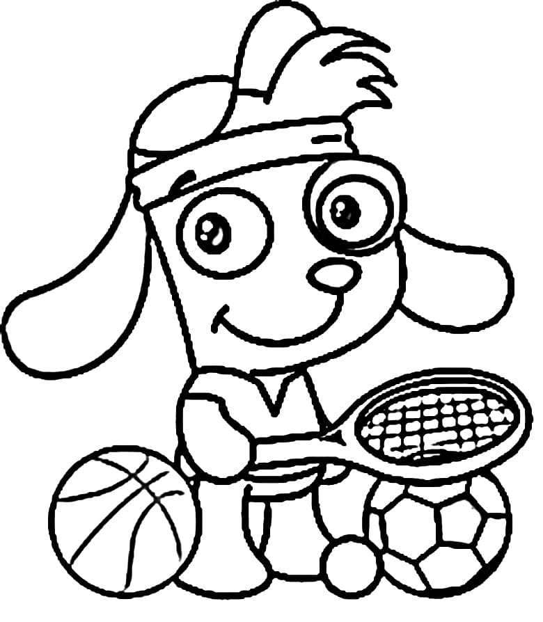 Desenho Doki 1 para Colorir