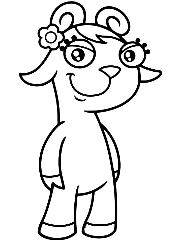 Desenho Gabi de Doki para Colorir