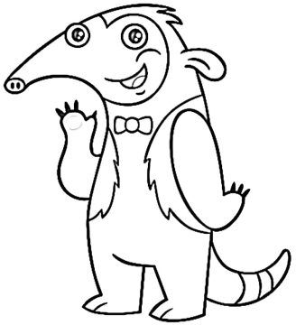 Desenho Oto de Doki para Colorir