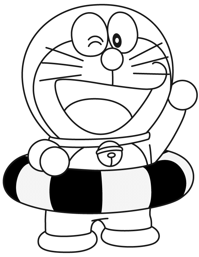 Desenhos de Doraemon para Colorir
