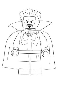 Desenho Lego Doutor Estranho para Colorir