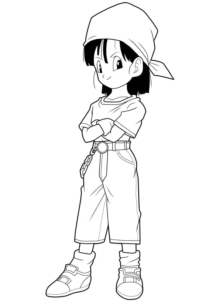 Desenhos de Bulma Dragon Ball Z para Colorir