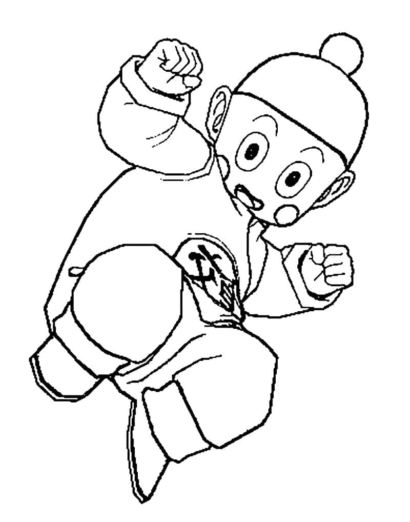 Desenhos de Chaos Dragon Ball Z para Colorir