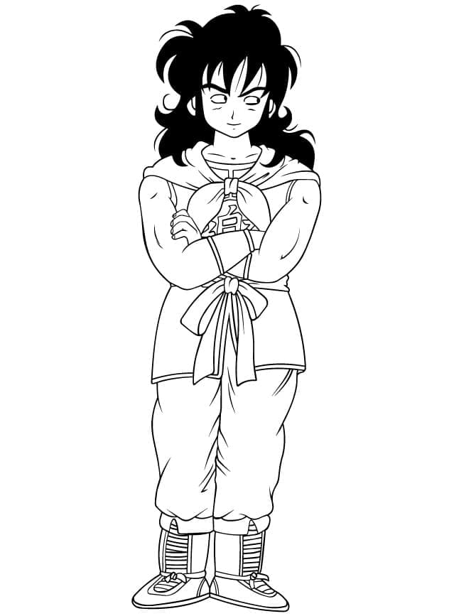 Desenhos de Yamcha Dragon Ball Z para Colorir