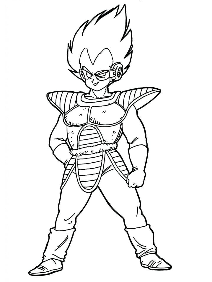 Desenho Vegetá 5 para Colorir