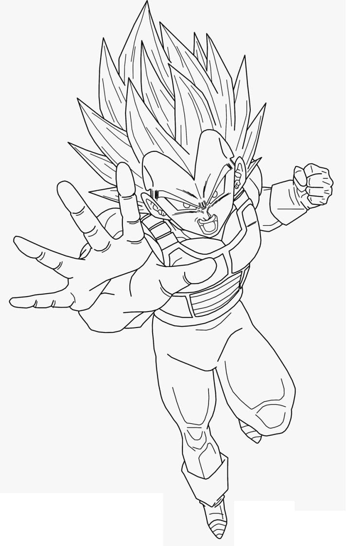 Desenho Vegetá 7 para Colorir