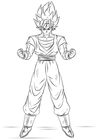 Desenho de Dragon Ball Grátis para Colorir