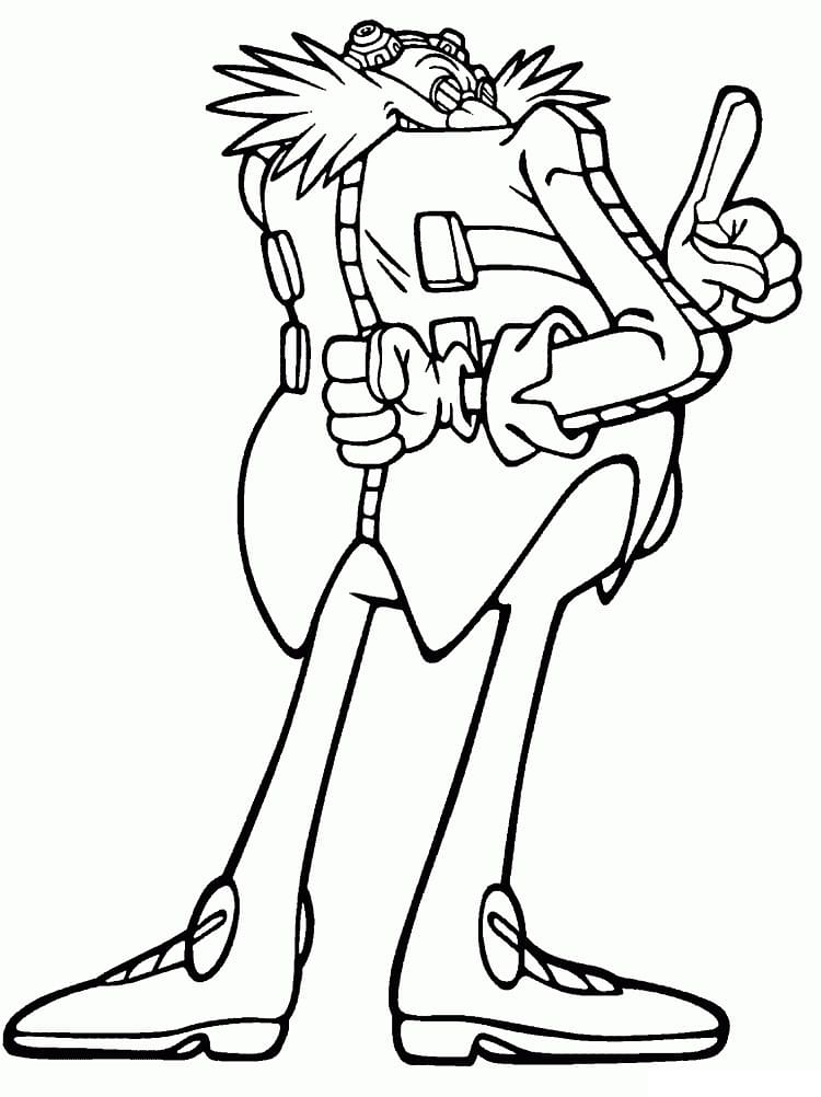 Desenhos de Robotnik para Colorir
