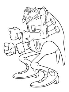 Eggman Robotnik Sonic para Colorir