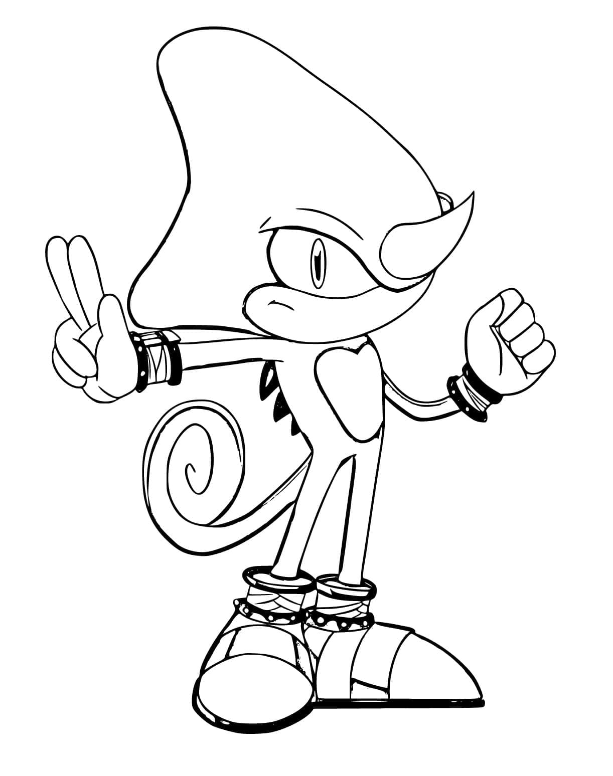 Desenho de Espio The Chameleon Imprimivel para Colorir