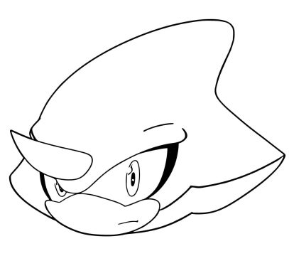 Desenho de Rosto de Espio The Chameleon para Colorir