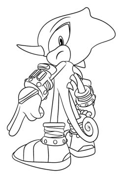 Desenho de Foto de Espio The Chameleon para Colorir
