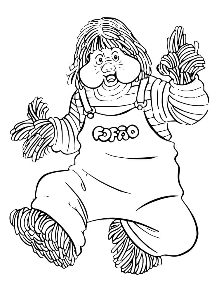 Desenhos de Fofão para Colorir