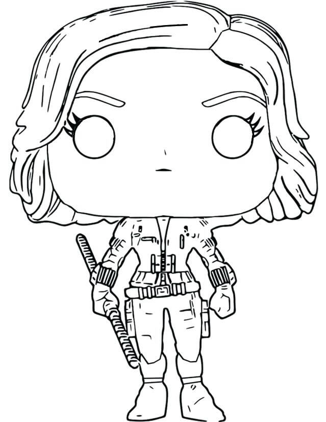 Desenhos de Funko Pop para Colorir
