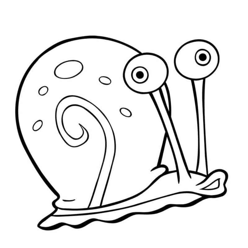 Desenho de Gary para Colorir