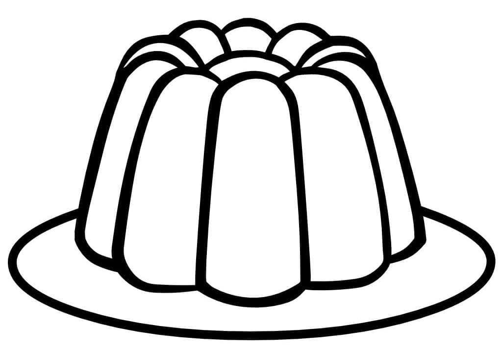 Desenhos de Gelatina para Colorir