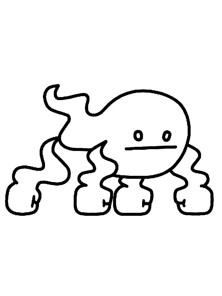 Desenho de Geometry Dash Grátis para Colorir