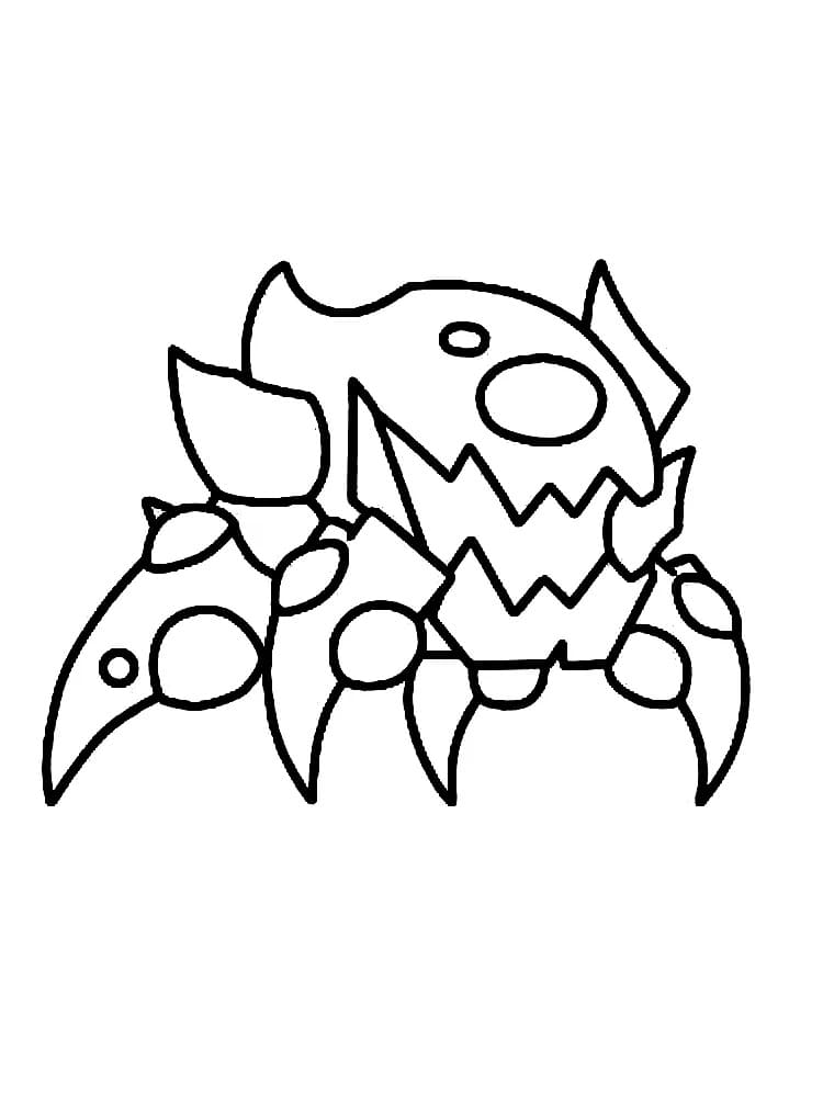 Desenho Pdf de Geometry Dash para Pintar