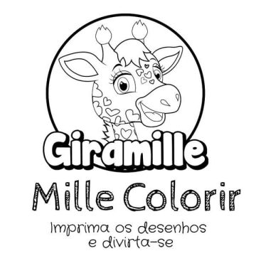 Desenho grátis de Giramille para Pintar
