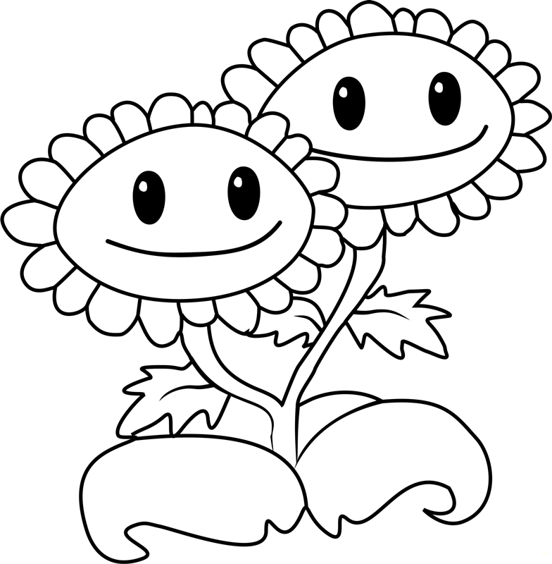 Desenhos de Girassol para Colorir
