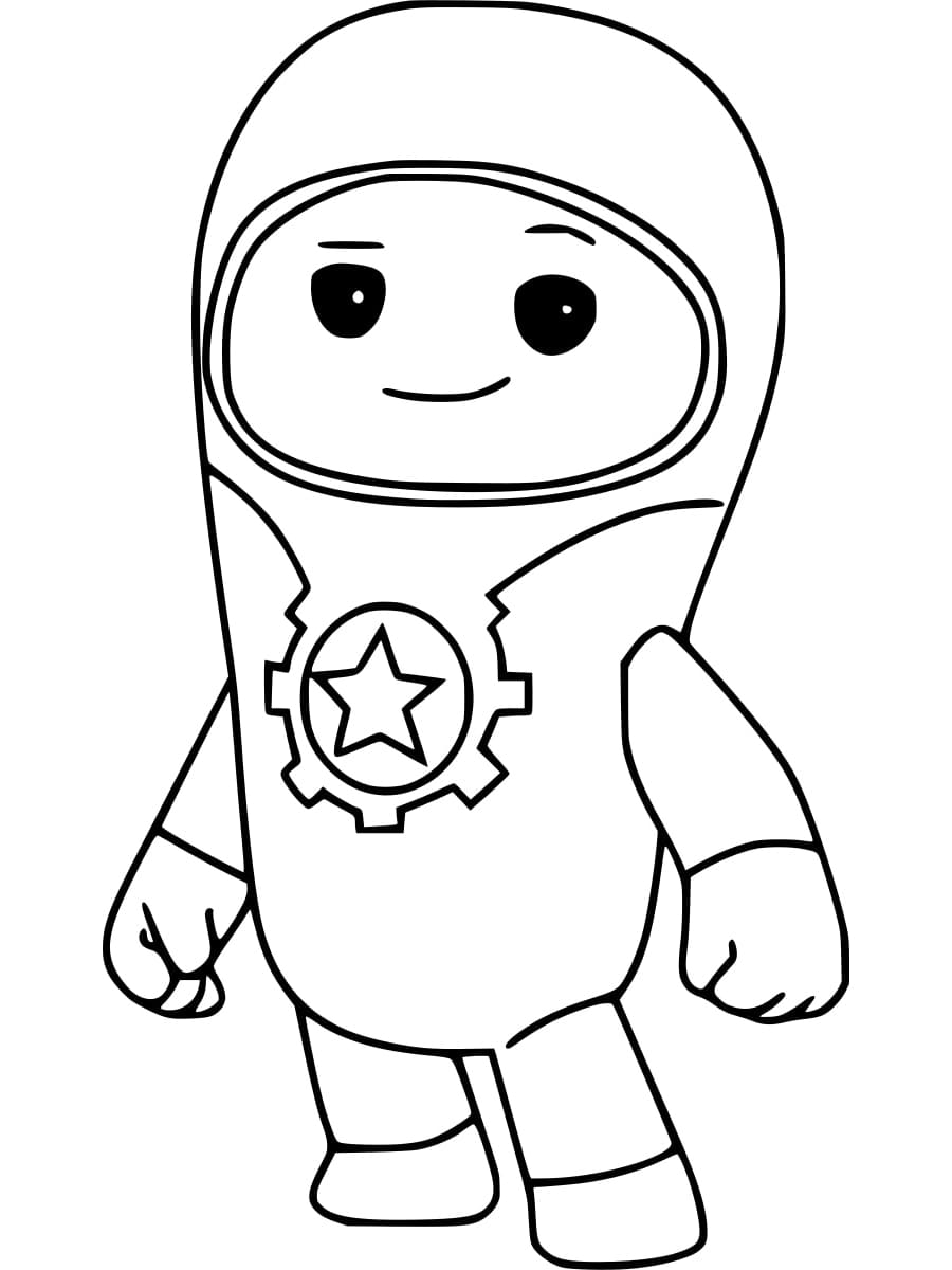 Desenho de Lars de Go Jetters para Colorir