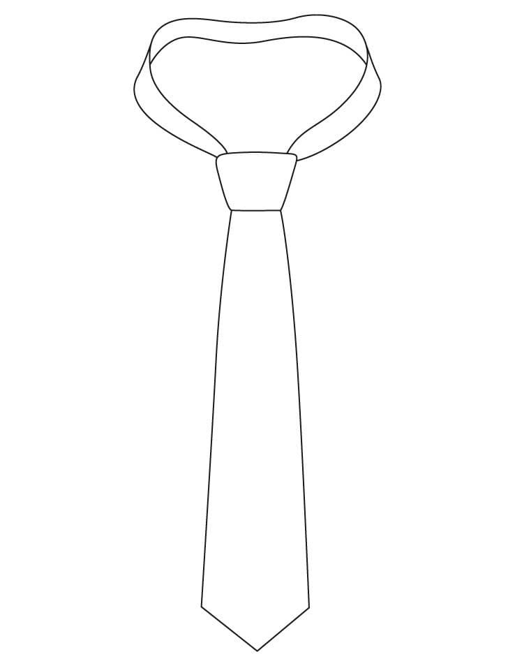 Desenho de Gravata