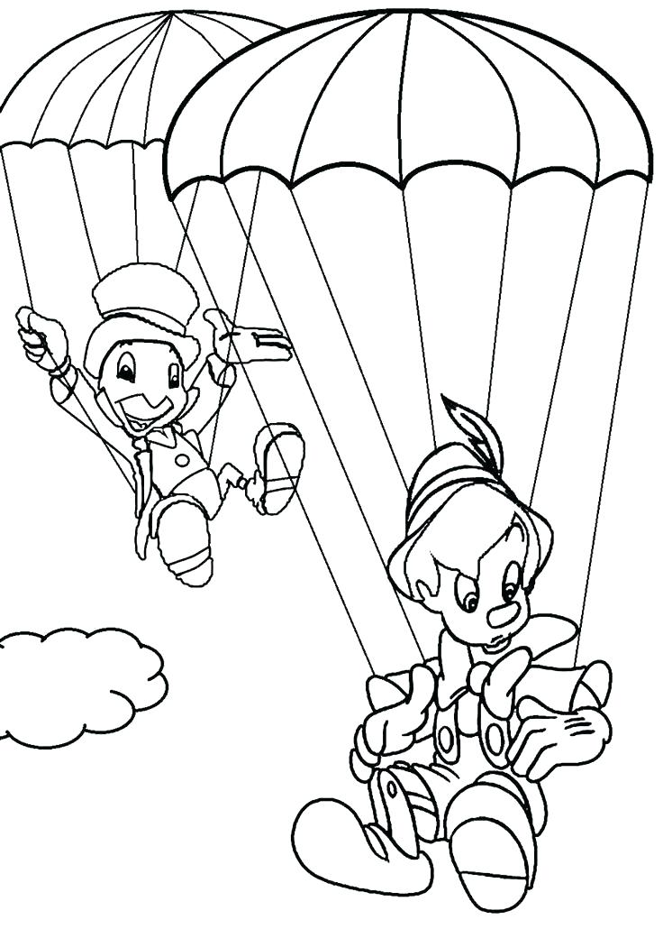 Desenhos de Grilo Falante para Colorir