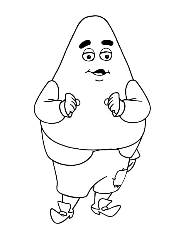 Desenhos de Grimace Grátis para Crianças para Colorir