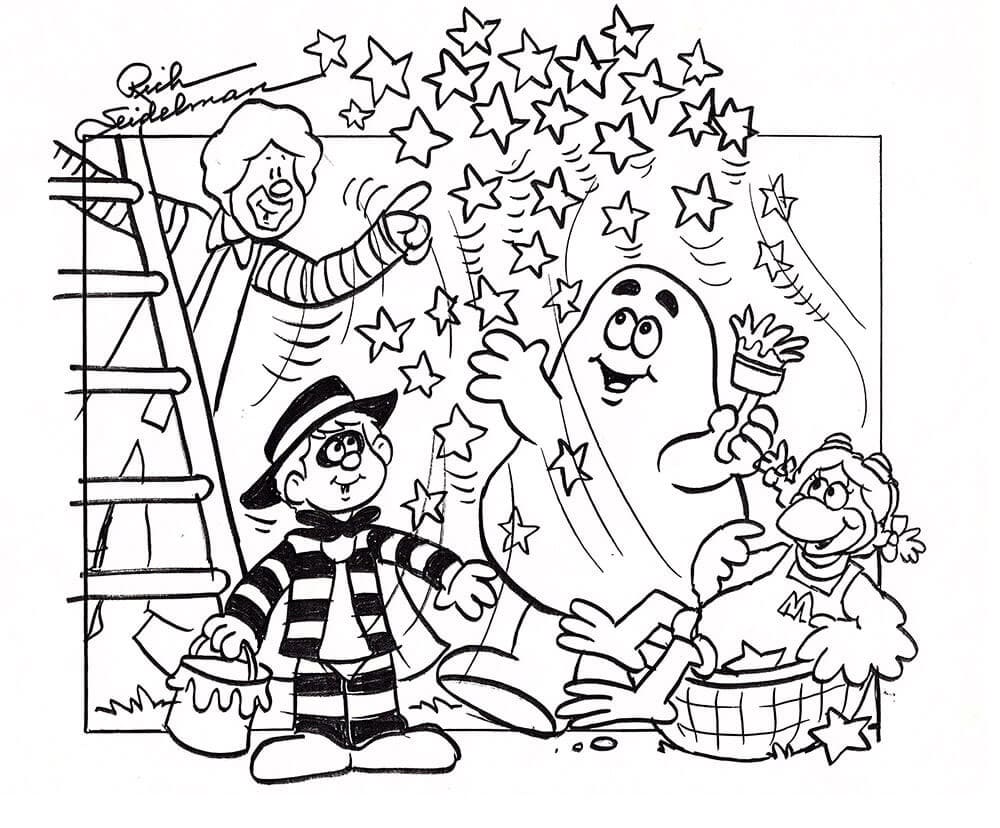 Desenhos de Grimace Grátis para Colorir