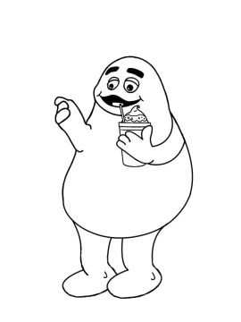 Desenhos de Imagem de Grimace para Colorir
