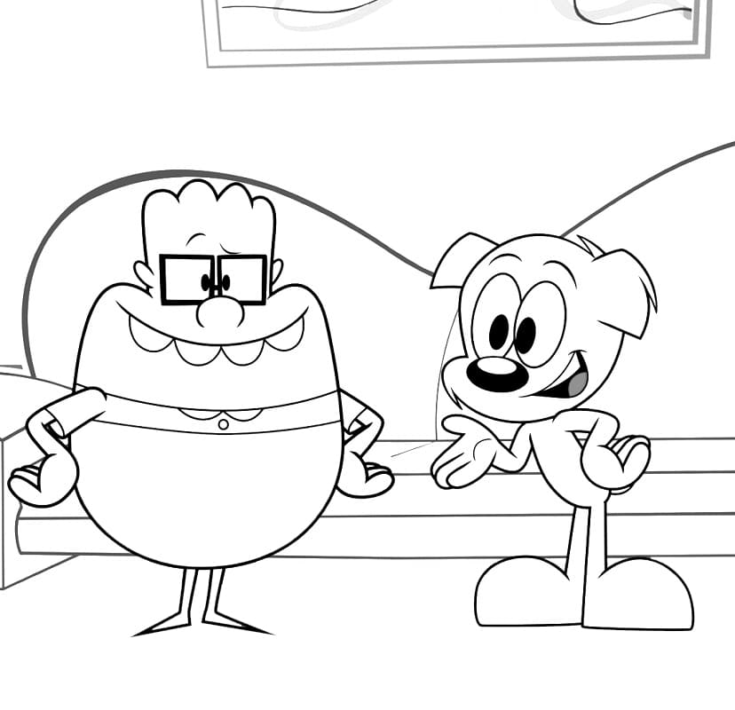 Desenho de Gui e Estopa Divertido
