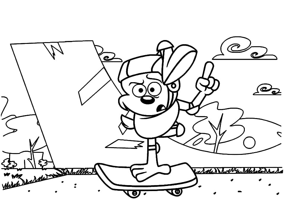 Desenho de Gui e Estopa Giz de Cera