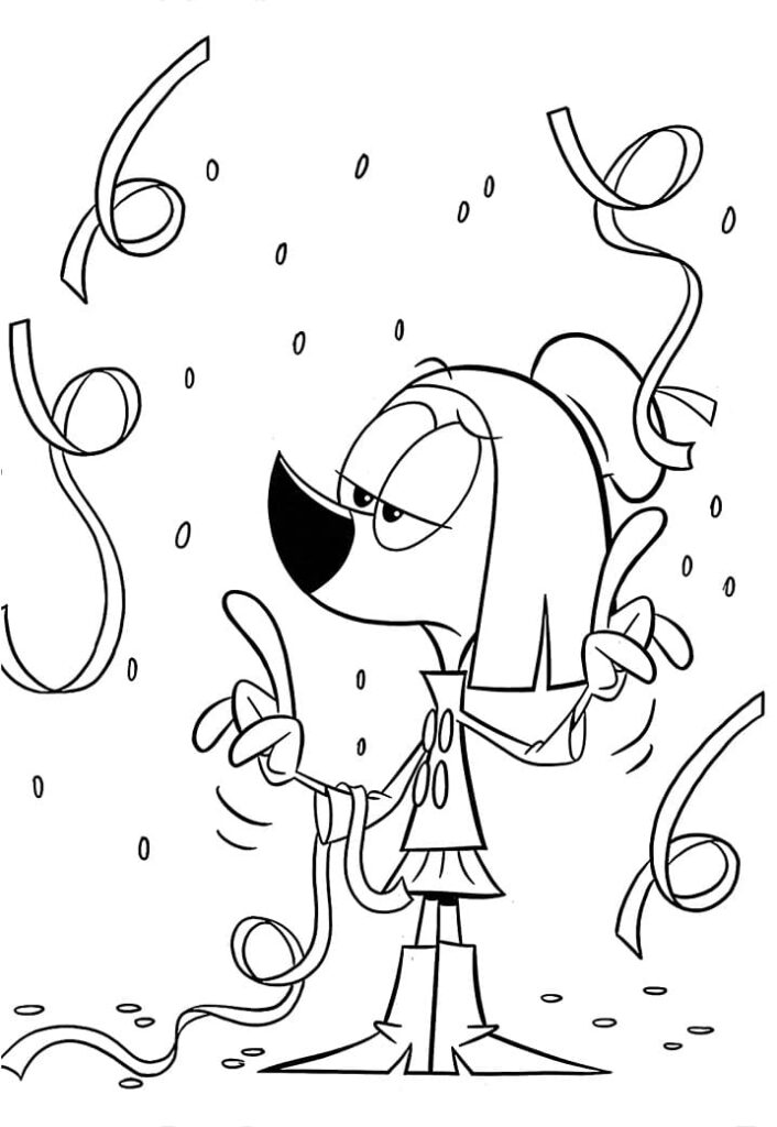 Desenho de Gui e Estopa para Colorir
