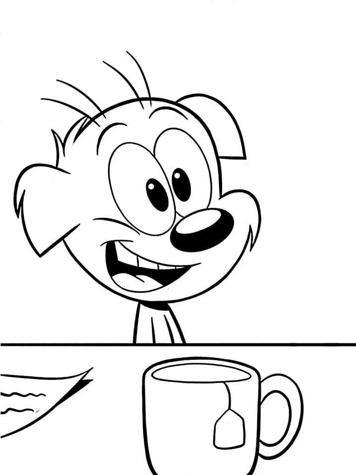 Desenho de Gui e Estopa para Pintar Fácil