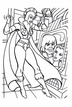 Desenho de Heman para Colorir Pdf
