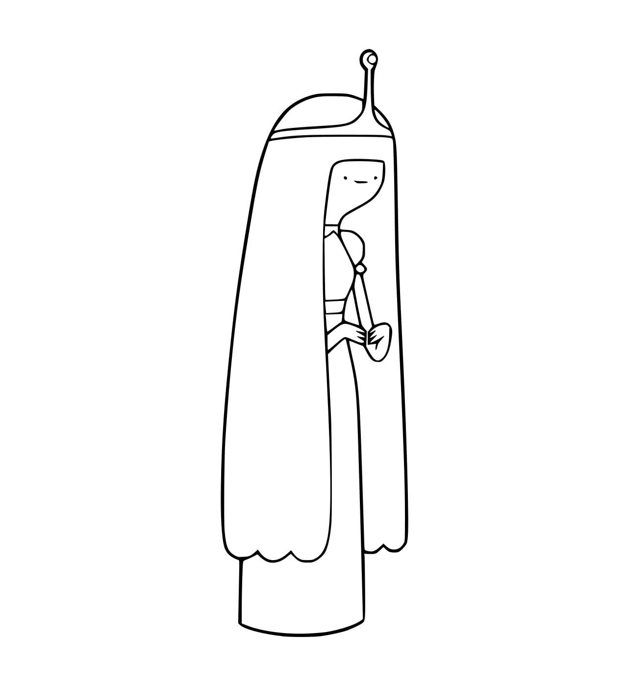 Desenho de Princesa Jujuba para Colorir
