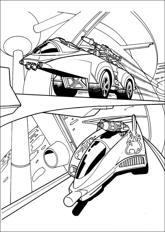 Desenho Hot Wheels Coleção Grátis