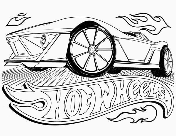 Desenho Hot Wheels País e Filhos