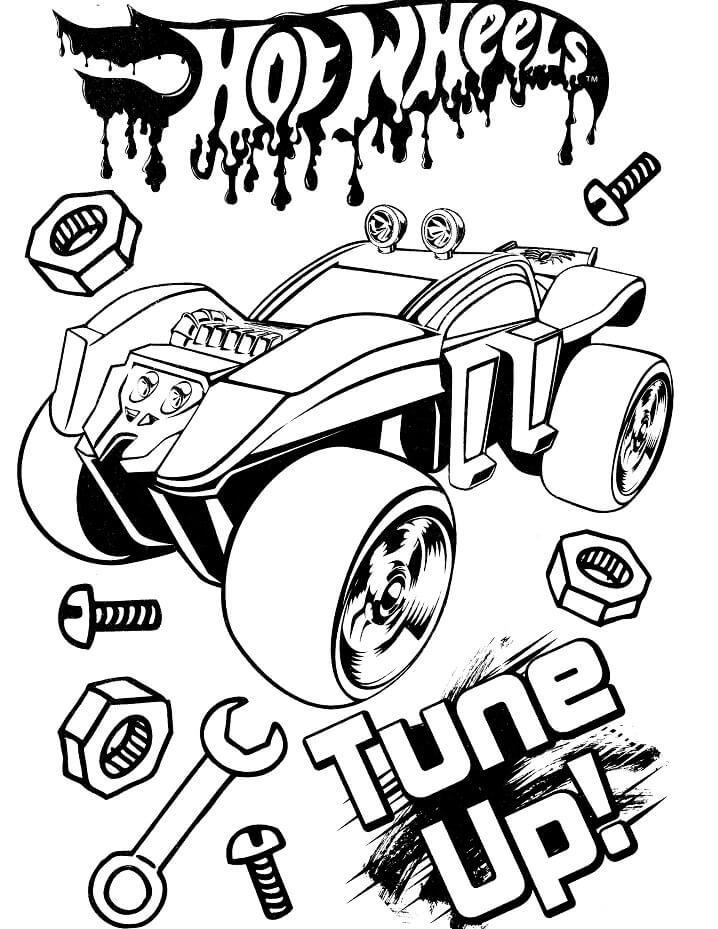 Desenho Hot Wheels Pdf Grátis