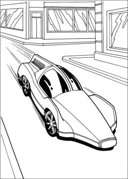 Desenho Hot Wheels Supercarros