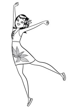 Desenho Mavis de Hotel Transilvania para Colorir