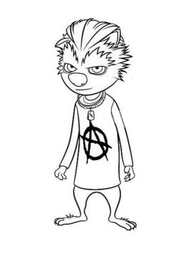Desenho Wilbur de Hotel Transilvania para Colorir