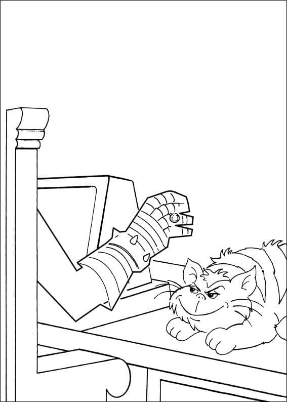 Desenho de Dr Garra para Colorir