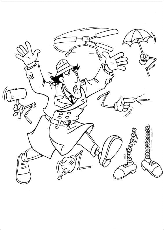 Desenho de Inspetor Bugiganga Baixar Imprimivel